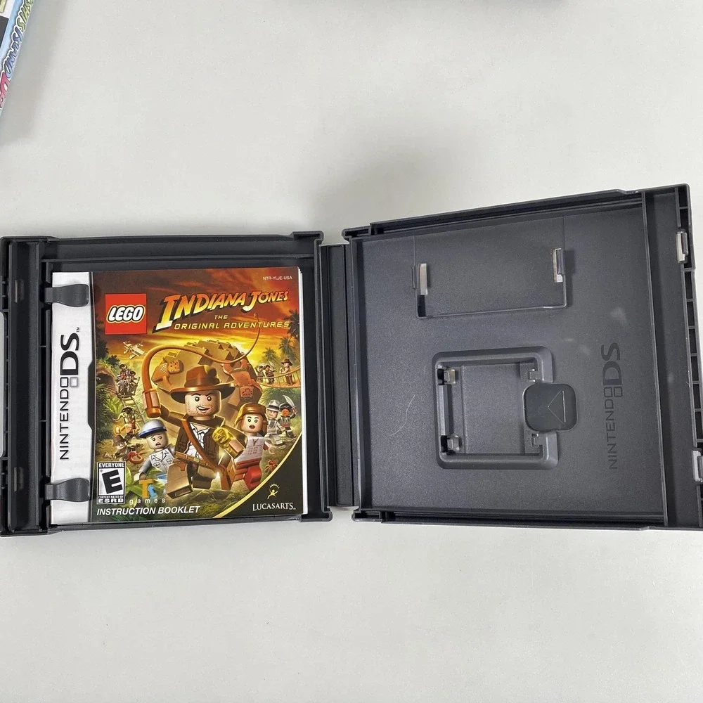 Nintendo DS Lot Cases Manuals + Petz Dogz‎ Pack Game Yoshi LEGO Peach Pokemon W2